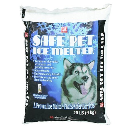 SAFE PET Qik Joe  Coated Urea Pet Friendly Pellet Ice Melt 20 lb 02020